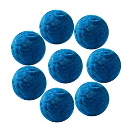 Happybuy Pool Filter Balls - Your Superior Filtration Upgrade! Weighing 3.1 lbs, These Reusable Blue Polyester Fiber Filter Balls Come with a wash Bag
