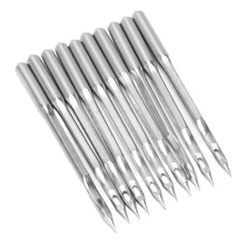 Fyearfly Sewing Machine Needles Steel Needles Sewing Machine Needles Set of 10 Universal Heavy Duty Assorted Needles for GK27 Series GK27 x 300 Needle for Sewing Machine and Embroidery 180mm Length