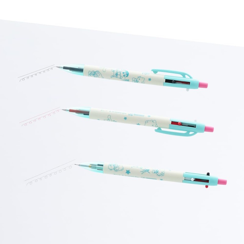 Sunstar Stationery Crayon Shin-chan x Sanrio Characters Multi-functional Pen, Sharp