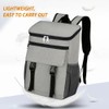Large Capacity Insulated Cooling Backpack Waterproof Picnic Cooler Bag Blue