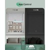 Motorized Blinds App Control, Jacquard White, 32" W x 72"