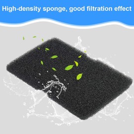 Lonwiner Pack of 3 Dryer Filters, Heat Resistant Filter Cotton for Air Filter 2964840100 for Beko Dryer Heat Pump Dryer, Black