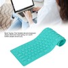 Foldable Silicone Keyboard 108 Keys Silicone Foldable USB Wired Waterproof