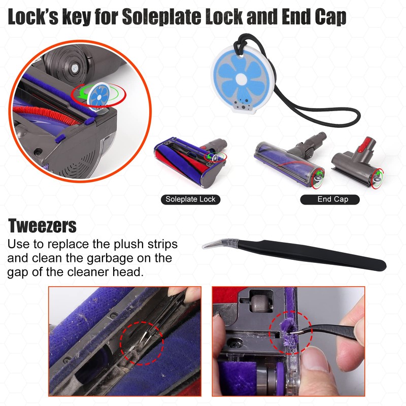 Customized Screwdriver Set Compatible with Dyson V6 V7 V8 V10