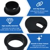 SDTC Tech 3-Pack 1 inch Desk Hole Wire Grommet Black