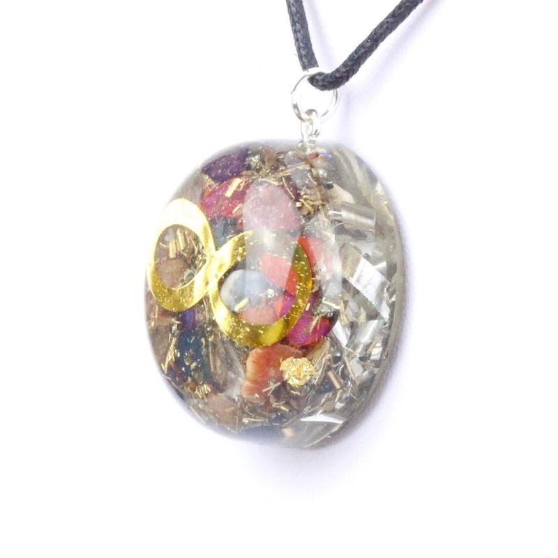 'Orpanit® Orgonite Amulet Horizontal Eight Infinity
