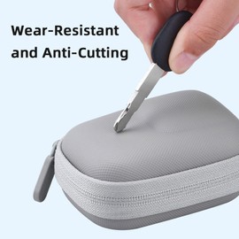 Dilwe Camera Case Bag, Protective Portable Waterproof, Stylish Camera Storage Bag, for OSMO Action 4 3 Camera, with Strong, Easy to Carry, Convenient to Use (Gray)