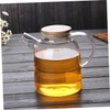 CIYODO 1.6l Glass Water Filter Kettle with Strainer Camping Kettle