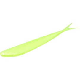 Zoom Tiny Fluke Baitfish Imitator, 20 Pack, 3in, Chartreuse Pearl, 081046X