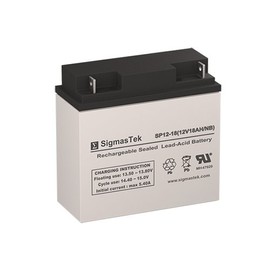 SP12-18 NB 12 Volt 18 AmpH SLA Battery with NB Terminal