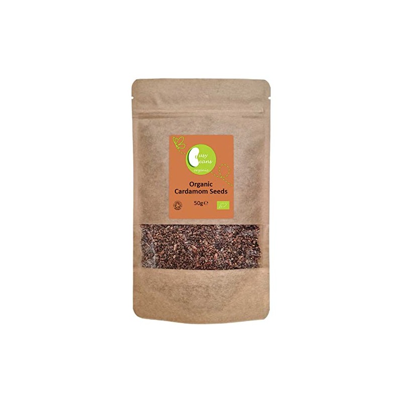 Organic Cardamom Seeds - Certified Organic - by Busy Beans