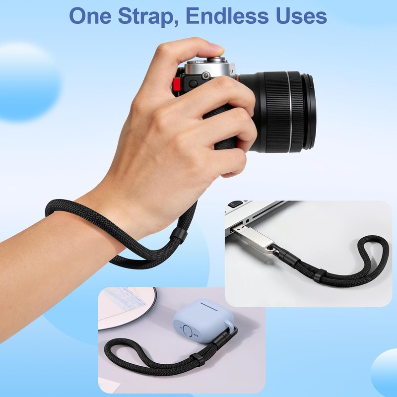 2 Piezas Correa para Celular Muñeca Ajustable, Strap para Celular,