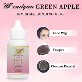 Wendyan Lace Glue for Wigs,wig glue for front lace wig,Waterproof Super Hold Hair Gel for Braids, Invisible Hair Adhesive Glue, Extreme Hold Imported Wig Adhesive for Hair Systems