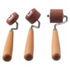YYlingx 3 Pcs Rubber Brayer Roller, Comfort Grip for Anti