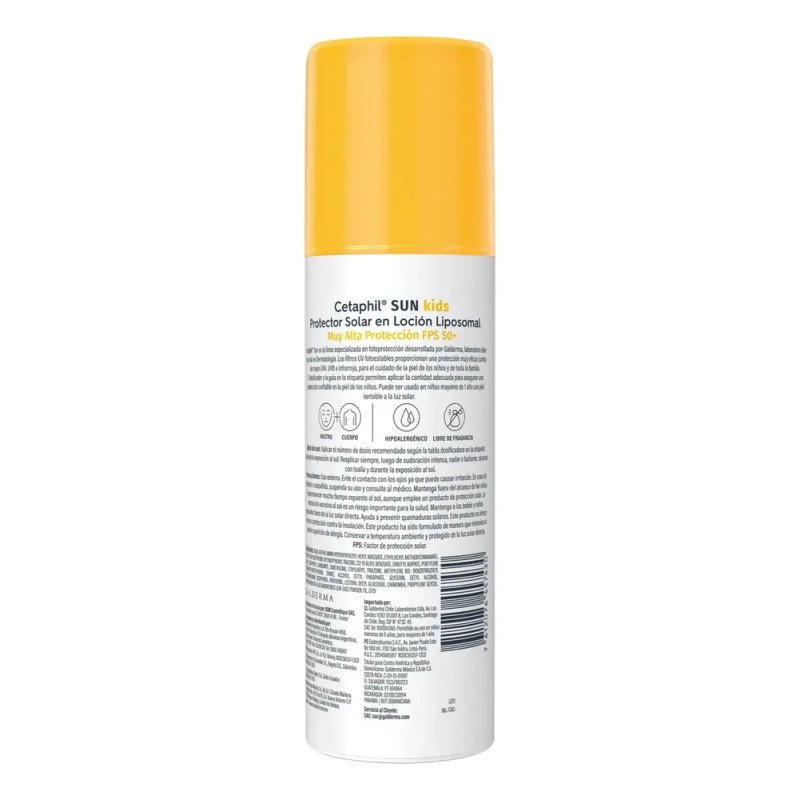 Protector Solar Sun Kids Vitamina E Fps 50 - 150ml