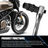 HQRNYP Hex Axle Tool for Motorcycle Front Axle Wheel, Motorcycle