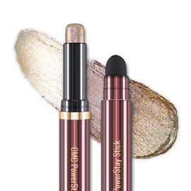 CHARMACY Duochrome Long Stay Eyeshadow Stick, Creamy Eye Shadow Stick, Multicolor-Shifting Glitter Eyeshadow, Waterproof & Smudge-Proof, High Pigmented, Built-in Smudger #01