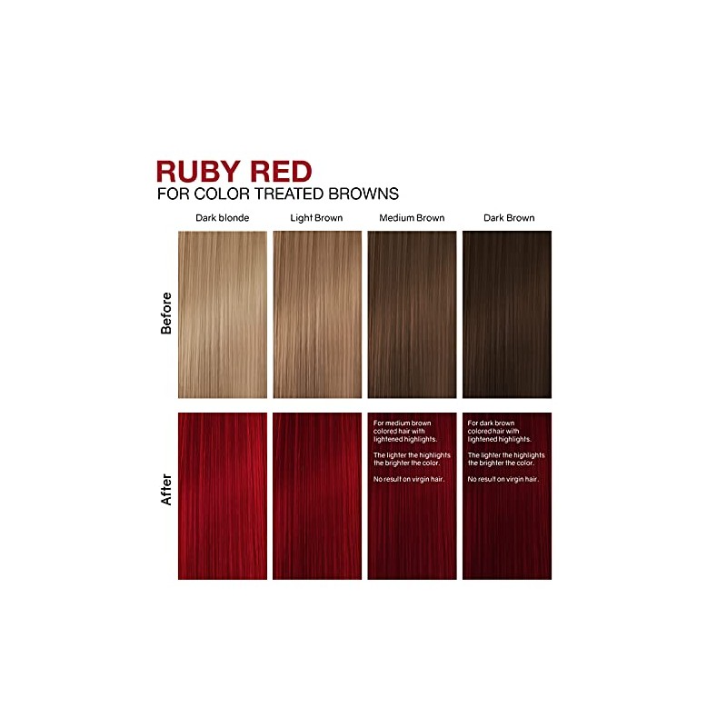Celeb Luxury Gem Lites Colorwash: Ruby Red, Color Depositing Shampoo,