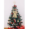 Habbiful Large Christmas Bow for Wreath, Christmas Wreath Bows for