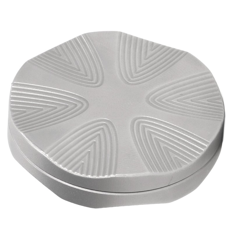 Magnetic Coin Slider Toy Decompression Round Shape Metal Fingertip Coin
