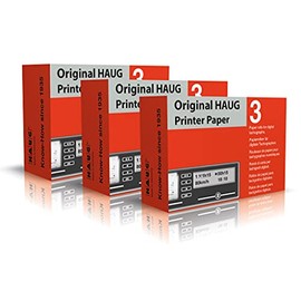 RNKVERLAG 3104 Original HAUG Thermal Paper Roll for Digital Tachographs - Original, 3 Rolls, 8 m x 57 mm, Diameter of Core 10 mm