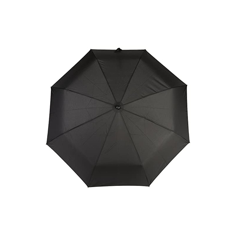 Korjo Folding Umbrella, Light, Perfect for Travel, Black