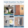 Puroma Security Key Lock Box, 4-Digit Combination Waterproof Safe Storage
