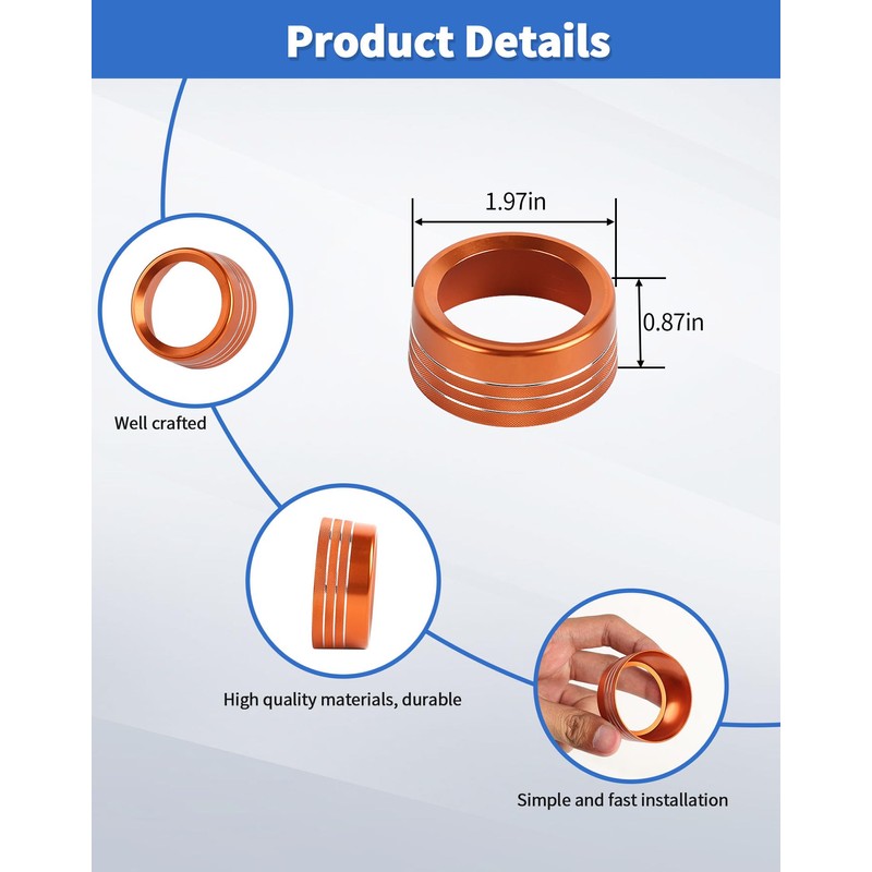 Gear Shift Switch Knob Cover for 2013-2017 Dodge RAM Gear