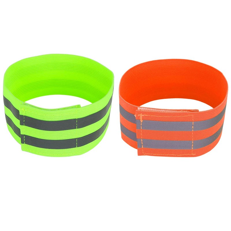 X AUTOHAUX 4pcs Reflective Bands for Arm Reflective Armbands High