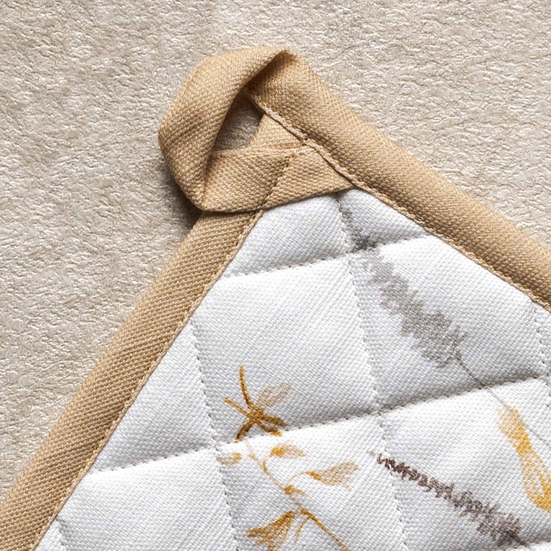 Maison d' Hermine Easter Oven Mitt & Pot Holder 100%