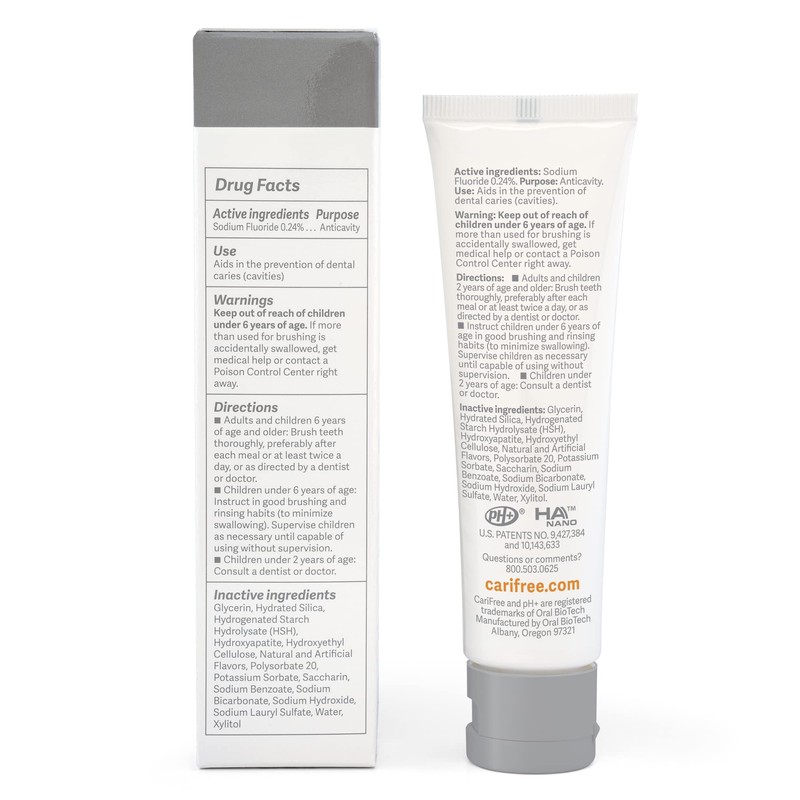 CariFree Maintenance & Prevention Kit, Citrus Flavored | Anti-Cavity Fluoride