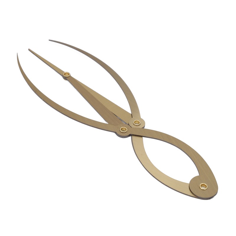 Eyebrow Ruler Multifunctional Stainless Steel 3 Point Positioning Ruler for