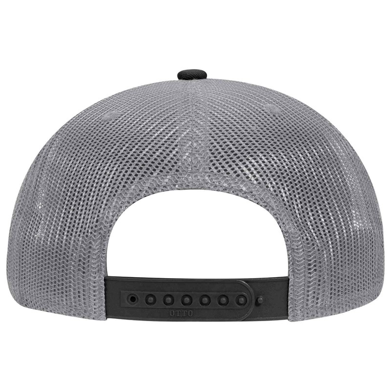 Otto 141-1070 Cap Flat Visor, Cotton Front, 6 Panels, Polyester