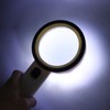 Handheld Magnifying Glass 30x Double Layer Optical Glass Lens Magnifier