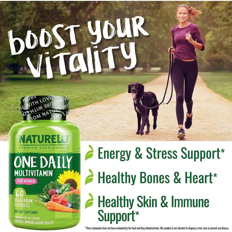 Women's Multivitamins (One a Day) | 30 Essential Vitamins, Minerals,