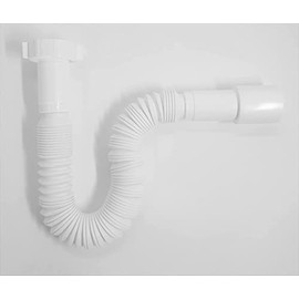 Waste Trap 1 1/4 to 32/40mm - Universal - Flexi Waste - Basin - Flexible Pipe Connector