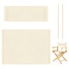 AHANDMAKER 1 Set Director Chair Canvas Replacement Cover, Casual Directors