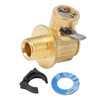 Quick Engine Oil Drain Valve M14‑1.25 Brass Stainless Steel with
