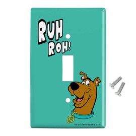 GRAPHICS & MORE Scooby-Doo Ruh Roh Plastic Wall Decor Toggle Light Switch Plate Cover