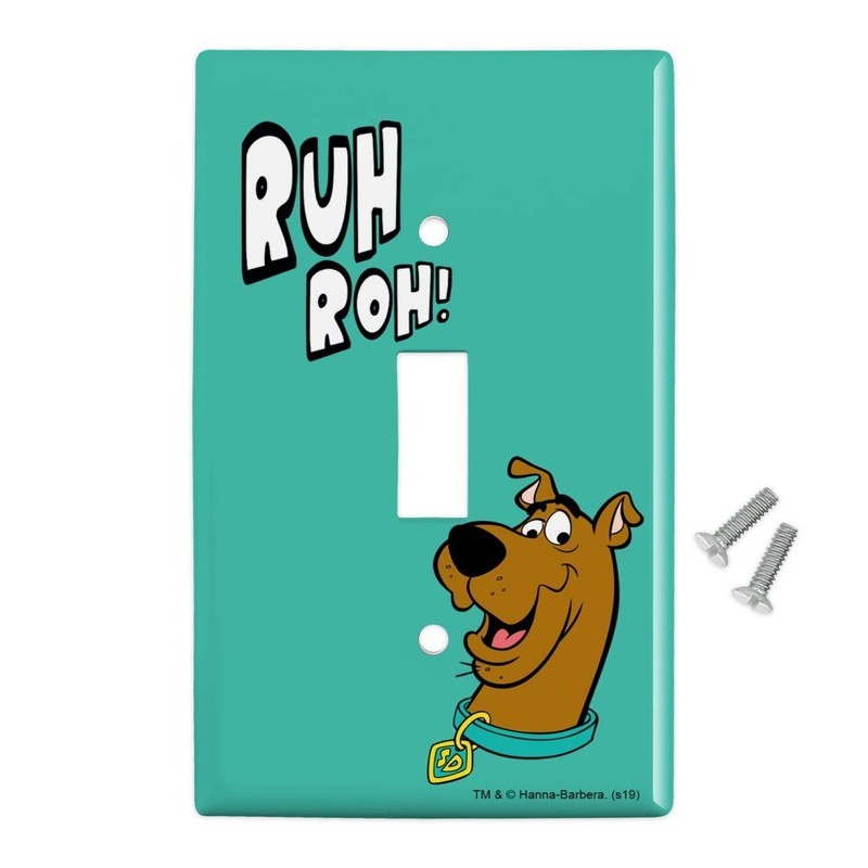 GRAPHICS & MORE Scooby-Doo Ruh Roh Plastic Wall Decor Toggle