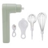 Electric Egg Beater 800mah Rechargeable Cordless Hand Blender Efficient Handheld