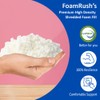 FoamRush Premium 20 lbs High Density Shredded Foam Filling, Bean