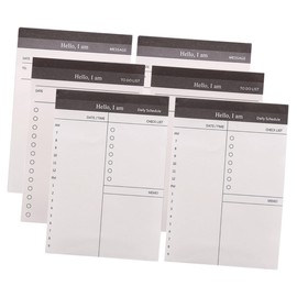 MAGICLULU 6pcs Daily Planner Agenda Notebook for Students to-do List Schedule Calendar Small Writing Pads Tear-Off Grocery Checklist
