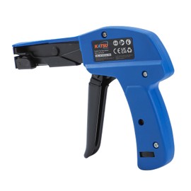 KATSU Tools Kunststoff-Nylon-Kabelbinderpistole, professionelles Kabelbinder-Spann- und Schneidwerkzeug 417514