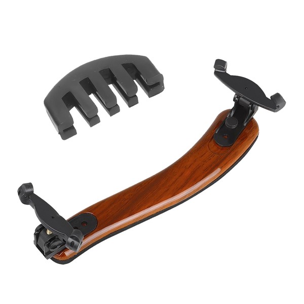 1 Piece Violin Shoulder Rest, 1 Piece Violin Silencer, Violin
