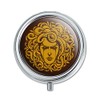Medusa Gorgon Head Covered in Snakes Pill Case Trinket Gift