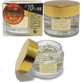New Super Gold (Pure Gold Foil Filled Moisturizing Cream) 2.9 oz (55 g), Extra Type, Made in Japan