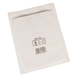 Jiffy Airkraft 150 x JL000 White Bubble Lined Padded Mailers