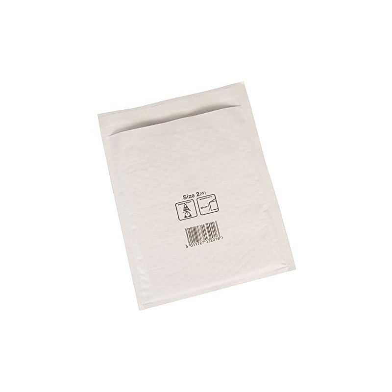 Jiffy Airkraft 150 x JL000 White Bubble Lined Padded Mailers
