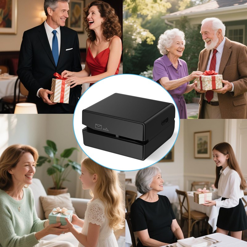 Electric Letter Opener - Battery Operated Envelope Opener for Quick